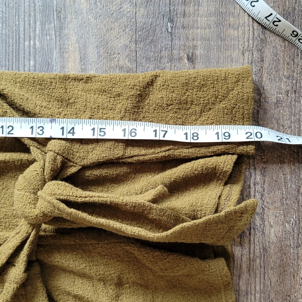 Texture And Thread Madewell Tie Tee In Asparagus - image 8